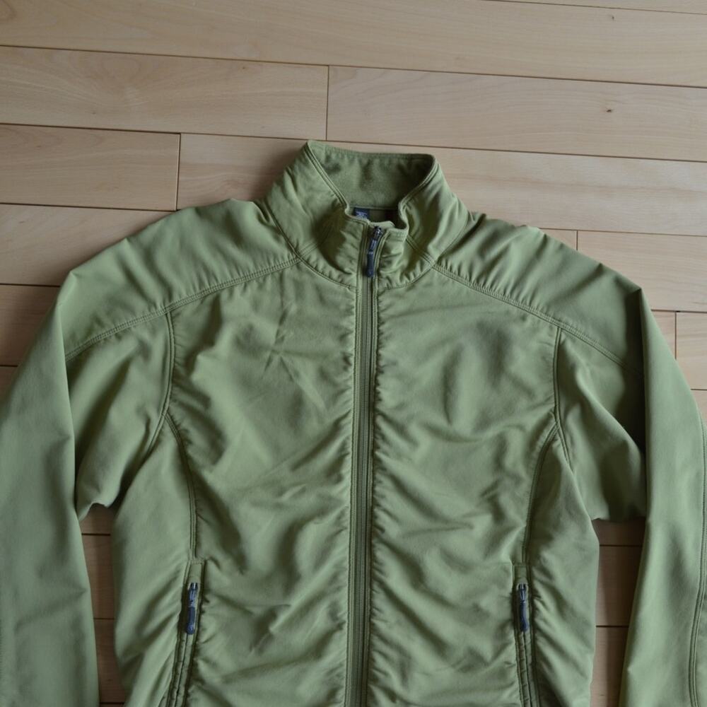 Ibex Climawool Softshell Windbreaker Jacket Size XL Light Lime Green - Picture 2 of 7
